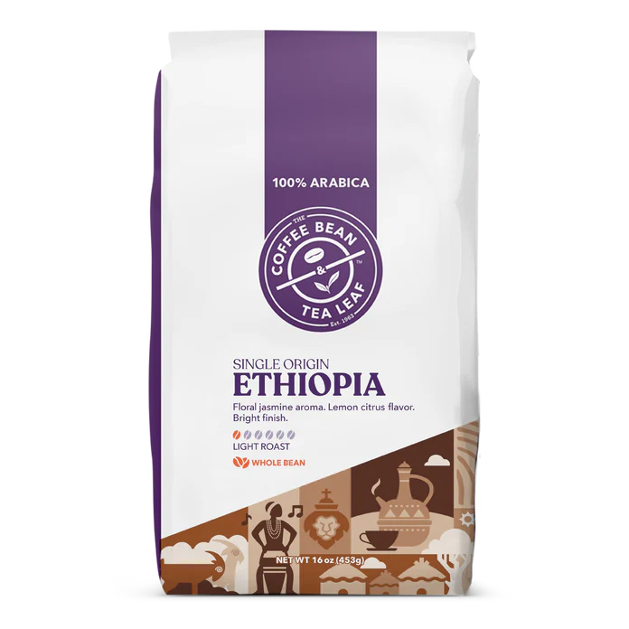 E-Comm_CoffeeBagVisuals_16oz_131124-05 Arabica Coffee Beans – Ethiopia Yirgacheffe - Image 1